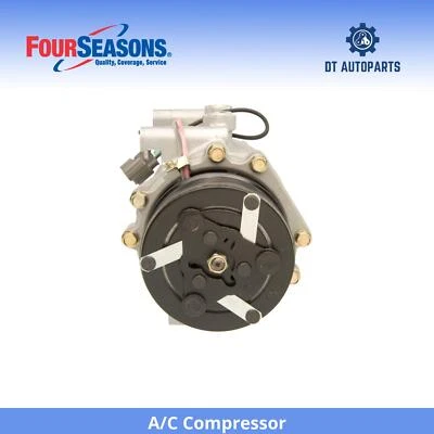 Para 2002-2006 Acura RSX A/C Compressor 4 Estações 2003 2004 2005 - Imagem 1 de 4