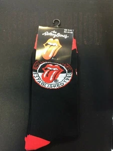 LICENCIA OFICIAL - THE ROLLING STONES - CALCETINES TOBILLEROS ESTABLECIDOS 1962 TALLA 7/11 - Imagen 1 de 1