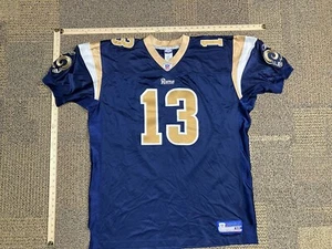 Authentic Reebok Kurt Warner #13 St Louis Rams Jersey Sz 56 XXXL - Picture 1 of 6