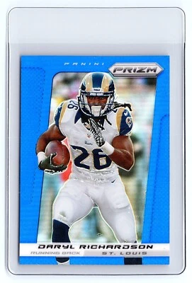 2013 PANINI PRIZM BLUE #198 DARYL RICHARDSON ST. LOUIS RAMS - Image 1 of 2