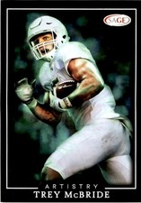 2022 Sage Artistry Black #85 Trey Mcbride - Arizona Cardinals