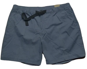 Foundry Men Big Tall 3XLT (49"-53") Comfort Stretch Indigo Hiking 8" Shorts NEW - Picture 1 of 9