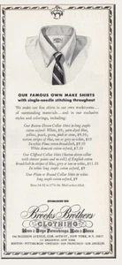 1965 Brooks Brothers: Our Famous Own Make Shirts Vintage Print Ad - Picture 1 of 1