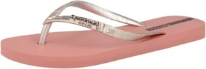 Sandalias Ipanema Foil Chanclas, Talla 7 M - Rosa Metálico Dorado - Imagen 1 de 14