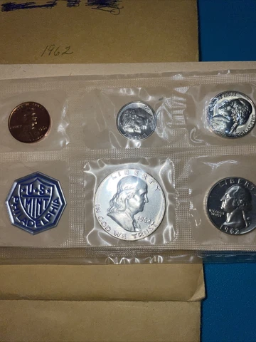 1962 UNITED STATES MINT PROOF SET Cover
