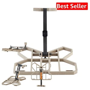 Stable 6061 Aluminium Tree Saddle Platform with Wide Tooth Profile and Aider - Picture 1 of 9