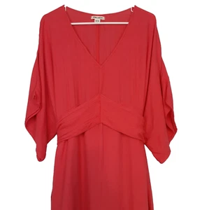 BILLABONG Maxi Kaftan Kimono Dress Sz L Coverup Swim Vacation - Picture 1 of 21