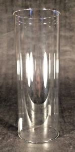 3" X 8" Clear Glass Cylinder Tube Candle Holder Light Lamp Chimney Shade #CH978