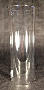 3" X 8" Clear Glass Cylinder Tube Candle Holder Light Lamp Chimney Shade #CH978 - Picture 1 of 3