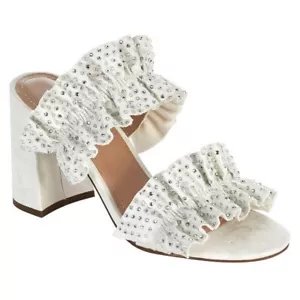Sandalia Charles by Charles David Royals punta abierta - blanca (talla 8 m) 787277 - Imagen 1 de 7