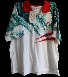 Camiseta de tenis vintage Australian by L'Alpina NUEVA - Imagen 1 de 10
