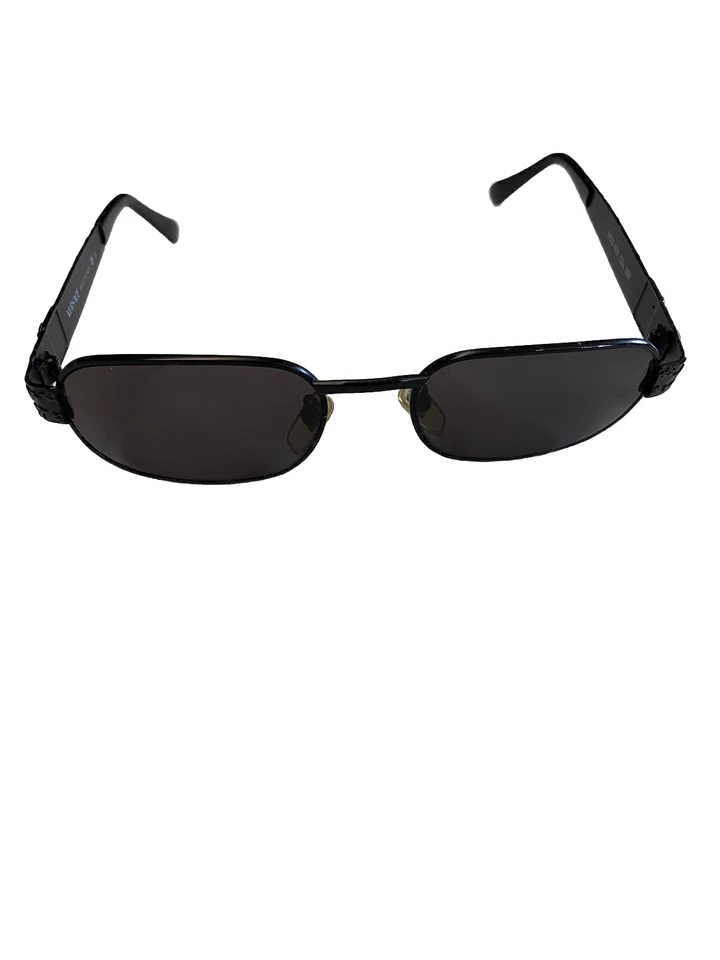 Unisex VERSACE Black Vintage 90s Medusa Logo Sunglasses MOD X03 - Image 1 of 4