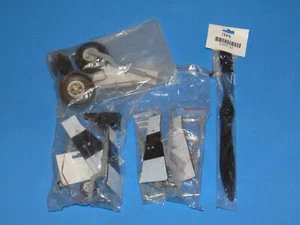 Airfield RC P-51 Mustang Spare Parts New & Used Propeller 93A51-22 Gear 93A51-12 - Picture 1 of 12