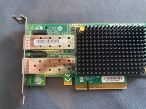 Adaptateur réseau Emulex double port SFP+ 10 Go/s P008827-21F profil bas - Photo 1/3