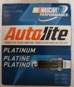 Autolite AP105 Platinum Spark Plug 4 Pack Brand New  - Picture 1 of 3
