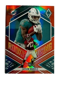 2021 Panini Phoenix - Rookie Rising Orange #RIS-6 Jaylen Waddle /99 (RC) - Picture 1 of 3