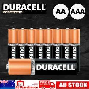 2/4/8/16/20/40 Geniune Duracell AA AAA Battery Coppertop Alkaline Batteries AU - Picture 1 of 4