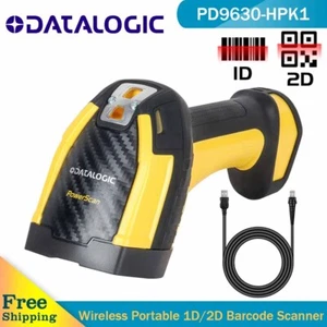 Datalogic PD9630-HP Handheld Laser 1D 2D Code Barcode Scanner Reader Wired USB - Picture 1 of 11