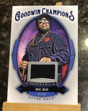 2020 Upper Deck Goodwin Champions Big Boi Relic Memorbilia #M-BI