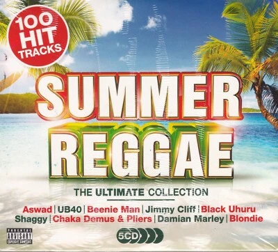 Fetenhits Summer Reggae 5 CD Box 100 Songs UB40 Jimmy Cliff Blondie Marley T1910 - Bild 1 von 3