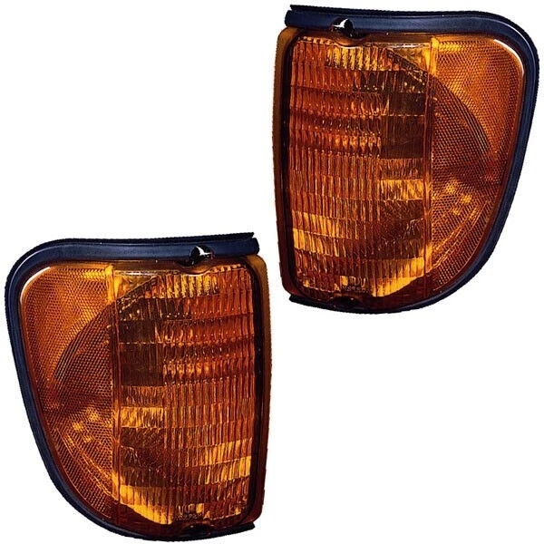 SE ADAPTA A 03-07 Econoline Luz de Esquina Señal de Giro Marcador Lateral Lámpara Conjunto PAR Foto 1 de 4