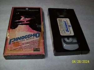 VERY RARE Pinocchio In Outer Space VHS 1982 First Rel & Only 2 in ebay As 4 /29 - Picture 1 of 4