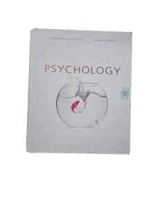 PSYCHOLOGY by Ciccarelli Saundra And Glenn Meyer Hardcover Good Condition - Bild 1 von 11