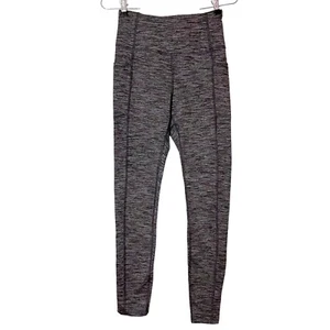 Mondetta beheizt Leggings Damen extra klein grau Athleisure Aktives Training - Bild 1 von 9