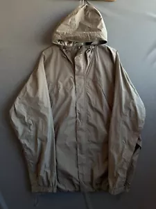 LL Bean Windbreaker Jacket Mens XXL Tall Gray Full zip Hiking Outdoor Nylon 90s - Picture 1 of 6