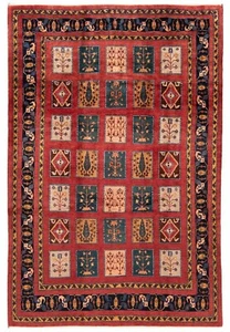 Loribaft Tapis Persan Tissé À La Main 325x212 CM - Nomade, Orient, Tapis, Rouge - Picture 1 of 11