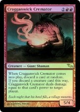 Shadowmoor   MTG  Foil  Cragganwick Cremator  Magic rare