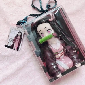Demon Slayer Nezuko Popcorn Bucket Figure Tag Limited 2021 Kimetsu USJ Case NEW - Picture 1 of 5