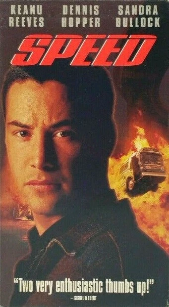 Sandra Bullock & Keanu Reeves: SPEED (VHS, 1994) - Image 1 of 1