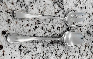 JUEGO DE SERVIR ENSALADA CHRISTOFLE MALMAISON - DOS PIEZAS - Imagen 1 de 3