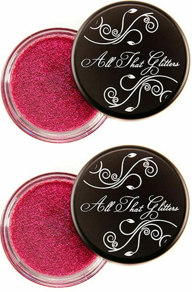 2x Sleek All That Glitters Face Glitter - Cranberry 333 Pink - 2x 15g - Free P+P - Image 1 of 1