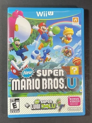New Super Mario Bros U + New Super Luigi U (Wii U) USED - Image 1 of 4