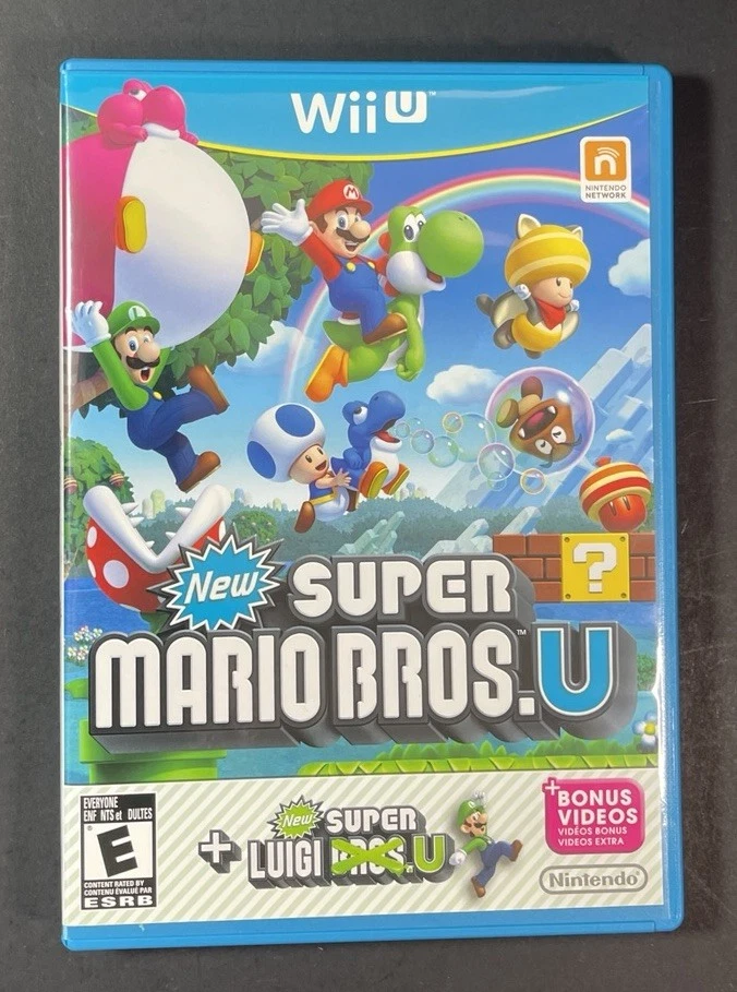 New Super Mario Bros U + New Super Luigi U (Wii U) USED - Image 1 of 4