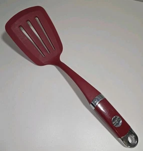 KitchenAid Classic Schlitz Spatel Wender Empire Rot Hitzebeständig 14" Groß - Bild 1 von 6