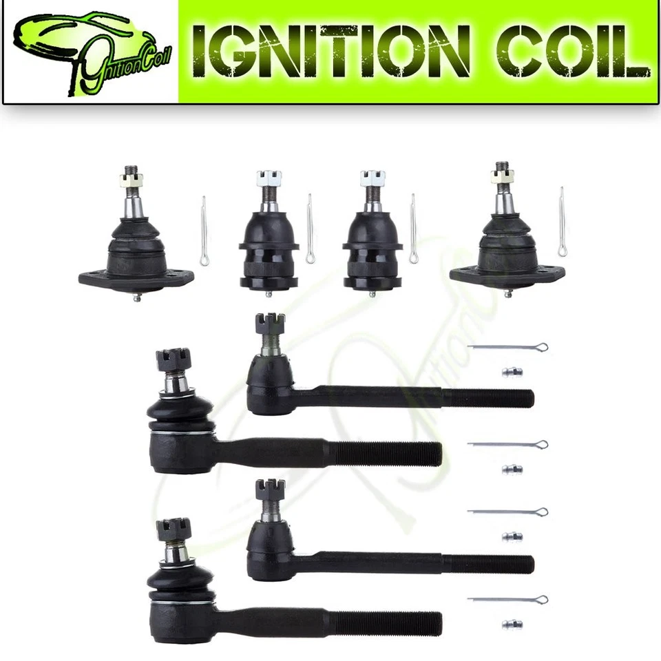 8PCS Suspension Ball Joint Tie Rod End for 1975-1982 CHEVROLET K5 BLAZER RWD - Image 1 of 4