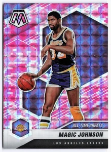 Magic Johnson Panini Mosaic PRIZM Pink Camo 288 NM - Picture 1 of 2