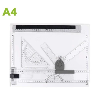 Multifunktional Professionelles Zeichenbrett Zeichenplatte Reißbrett A4 Kit Set. - Bild 1 von 22