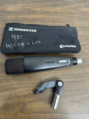 Original Sennheiser MD421-U-5 Microphone - Very Good Condition - - Image 1 of 4