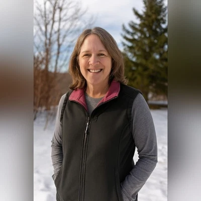 Chaleco Roper Carbón con Forro Rosa Púrpura Diseño Occidental En la Espalda talla L Foto 1 de 4