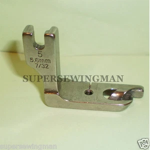 INDUSTRIENÄHMASCHINE 7/32 ZOLL (5,6 MM) ROLLENFUSS BROTHER JUKI CONSEW  - Bild 1 von 2