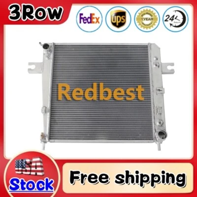 3Row Aluminum Radiator For 2002-2006 Jeep Liberty KJ Sport 3.7L V6 Engine CC2481 Foto 1 de 4