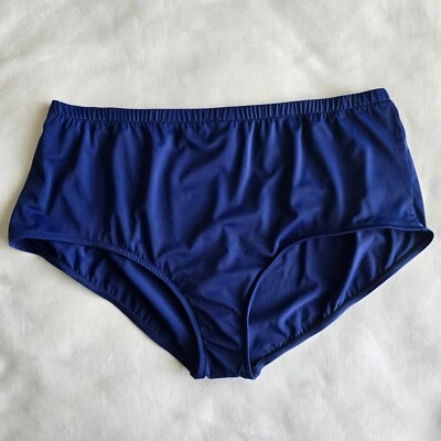 Maxine of Hollywood Talla Grande 24W Azul Traje de Baño Calzoncillos de Natación Nuevo Con Etiquetas Foto 1 de 4