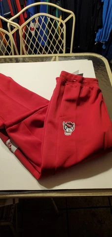 N.C. State Wolfpack NCAA Team Apparel Adidas Game Mode Pants L Cover
