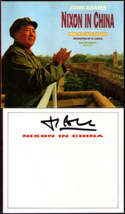 JOHN ADAMS Signed NIXON IN CHINA Edo de Waart 3CD James Maddalena Sanford Sylvan - Picture 1 of 1