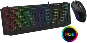 Pulse RGB USB Gaming Keboard & ; Maus Tischset - GAMEMAX - Bild 1 von 5