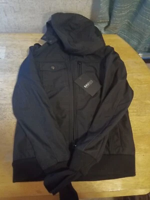 ¡Nueva chaqueta de bombardero Baubax XS completa con bolígrafo/lápiz óptico y almohada para el cuello! Foto 1 de 4